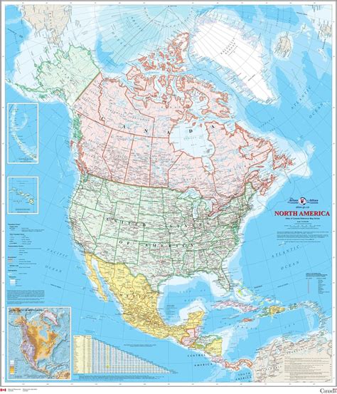 Map Of N America And Canada – Get Map Update