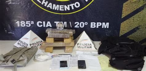 Polícia Militar apreende quase 10kg de maconha no bairro São Geraldo