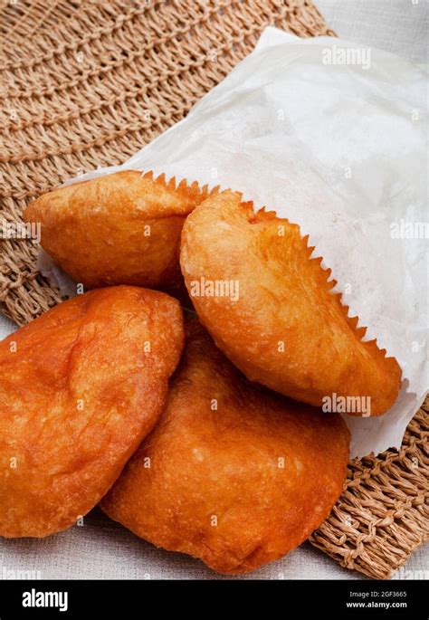 traditional South African Vetkoek, plain Stock Photo - Alamy