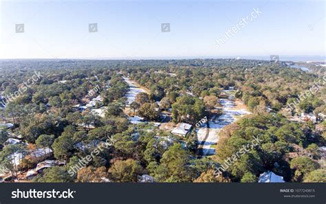 Aerial Shot Daphne Alabama On Eastern Stock Photo 1077249815 Shutterstock