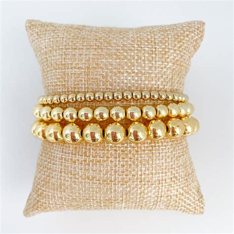 Gold Bead Bracelet Beaded Bracelets Gold Bead Bracelets Gold Beads