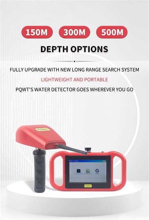 Pqwt Long Range Automatic Mapping Underground Water Detector