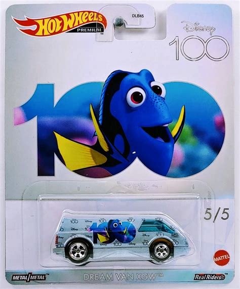 Mattel Hot Wheels Premium Disney Let Dory Dream Van Xgw Legenio Specialista Na