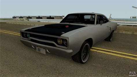 Plymouth Road Runner Fast And Furious 7 1970 Para Gta San Andreas