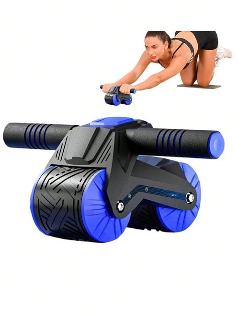 Rodillo abdominal de rebote automático para ejercicios de abdominales