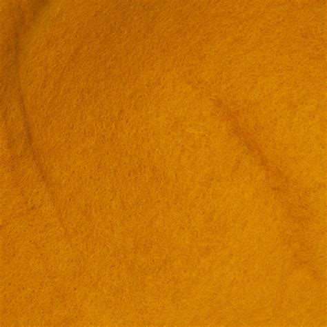 Merino Wool Pre Felt Sheet Micron Mustard Fibrecraft