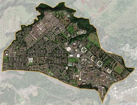 Map of Schofield Barracks CDP