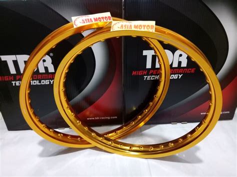 Jual Velg Tdr W Shape Set Ring Warna Gold Kilap Di Lapak