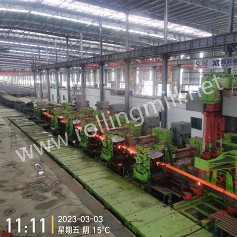 Ipe Upn Angle Section Rolling Mill From Billet Pusher Type Reheating