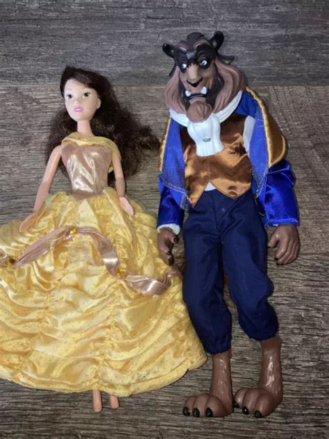 Disney Store Beauty And The Beast 12 Inch Dolls Belle £1275 Picclick Uk