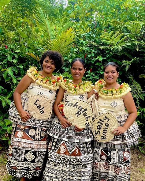 Fijian Traditional Wedding Attire