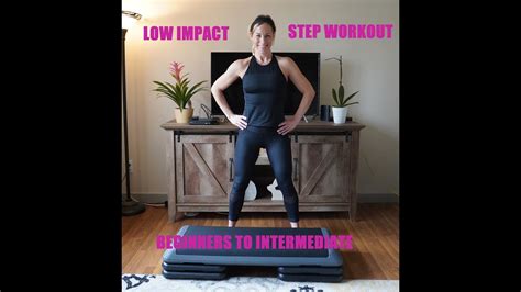 Quick Low Impact Step Workout Beginners To Intermediate Step Cardio