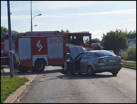 Zderzenie Samochodu Osobowego Z Motocyklem Tygodnik Siedlecki