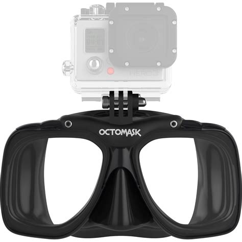 Octomask Scuba Mask For Gopro Camera Black B H Photo Video