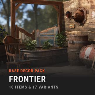 Skin: Frontier Decor Pack • Rust Labs