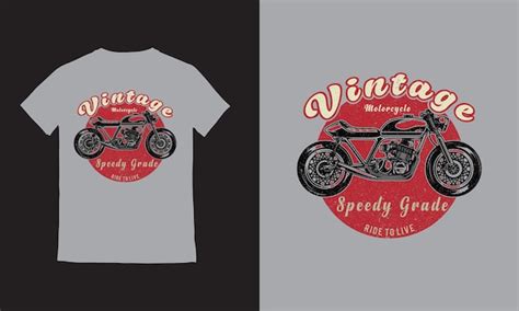 Conception De T Shirt De Motos Am Ricaines Classiques Vectorielles