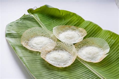 Appam Ou Velliappam Ou Kallappam Ou Paalappam Savoureux Petit Déjeuner