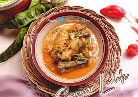 Resep 240 Sayur Lodeh Pete Buncis Tempe Ikan Tenggiri Oleh Sastra