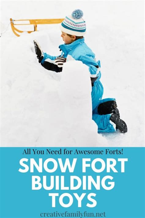 Fun Snow Fort Building Toys - Creative Family Fun