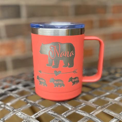 Personalized Coffee Mug With Handle Polar Camel 15 Oz Etsy