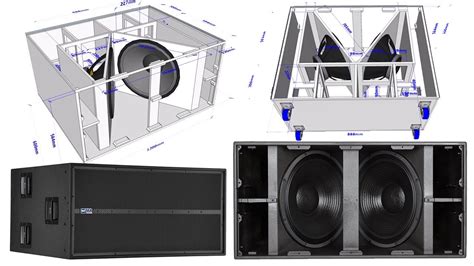 Plan 145dB Dual 21 Subwoofer RCF TTS56 YouTube