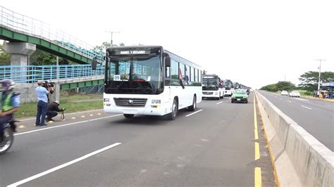 Llegan a Managua 250 buses procedentes de la República Popular China