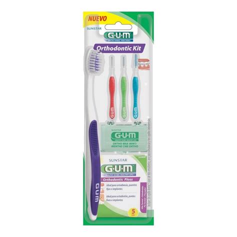 Kit De Ortodoncia Gum 4 Pzas Walmart