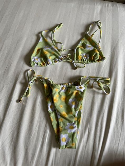 Blackbough Buttercup Bikini Set Women S Fashion Swimwear Bikinis