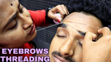 Eyebrows Threading By Barber Girl Pakhi Eyebrow And Forehead Threading