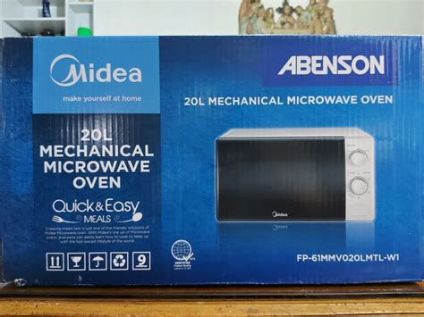 Midea 20L Mechanical Microwave Oven TV Home Appliances Kitchen