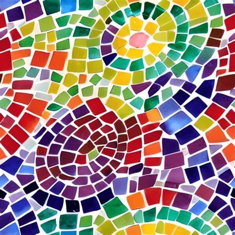 Download Colorful Mosaic Tile Pattern for Wall Art and Interior Design ...