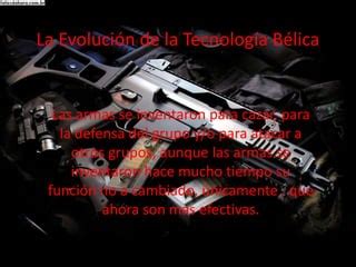 La Evoluci N De La Tecnolog A B Lica Ppt