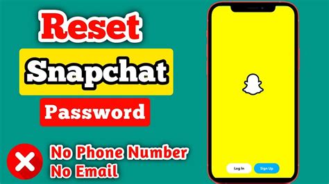 How To Recover Snapchat Account Without Phone Number And Email Youtube