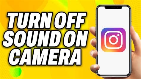 How To Turn Off Sound On Instagram Camera 2024 Quick Fix Youtube