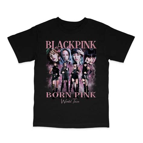 BLACKPINK World Tour BORN PINK 2023 Encore Collage T-shirt