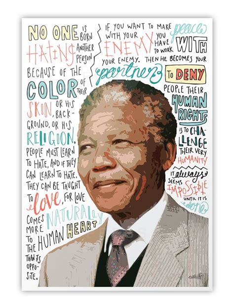 Nelson Mandela Quote Poster | Mandela quotes, Nelson mandela quotes ...