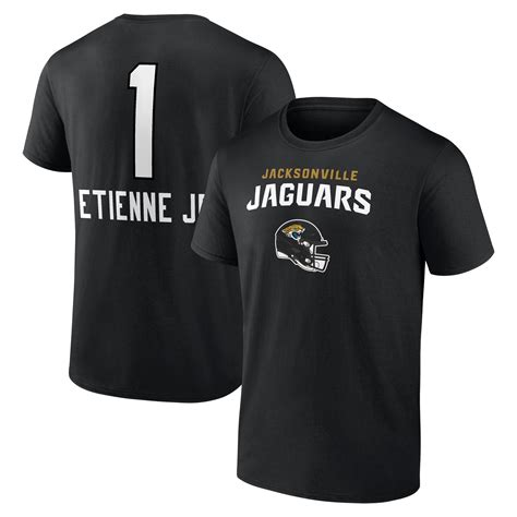 Mens Fanatics Branded Travis Etienne Jr Black Jacksonville Jaguars