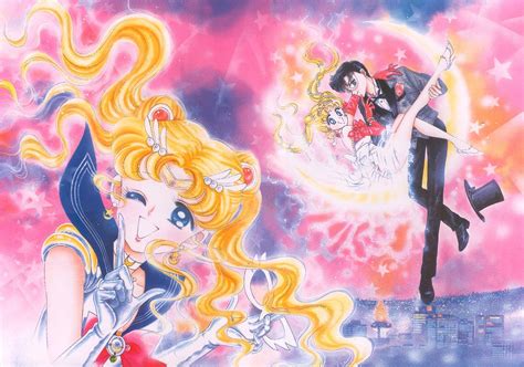 Sailor Moon And Tuxedo Mask Wallpapers Wallpaper Cave