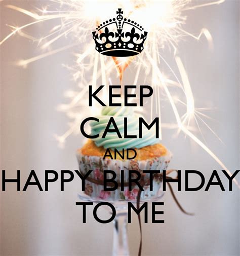 Karen Carrington~ Chit Chat Keep Calm Its My Birthday