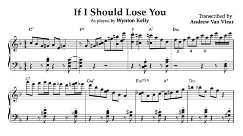 If I Should Lose You Piano Solo By Wynton Kelly YouTube