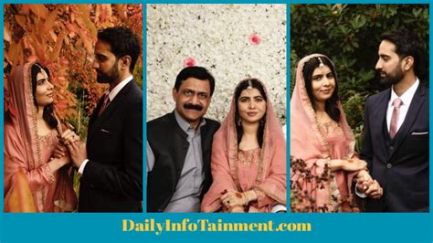 Malala Yousafzai Wedding Pictures | Dailyinfotainment