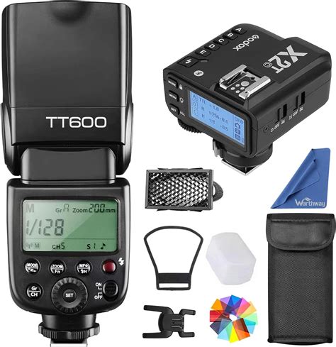 GODOX TT600 Flash Speedlite con X2T-C Remote Trigger Transmitter ...