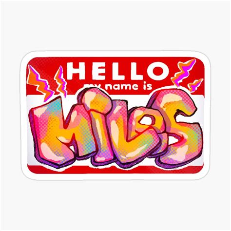 Miles Morales Graffiti Sticker - Spider-Verse Tag Art