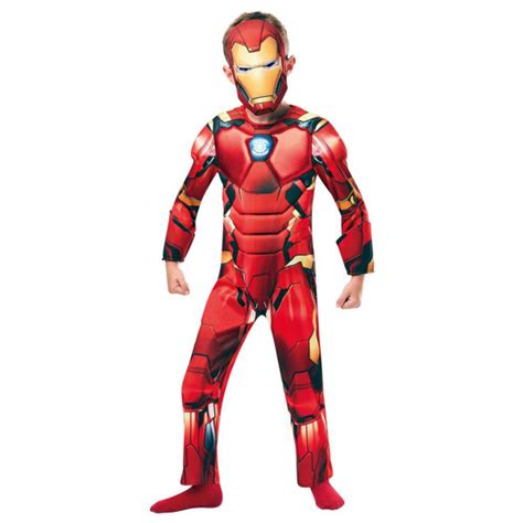 Iron Man Deluxe Cl R Dr Kt Med Mask Avengers Fyndiq