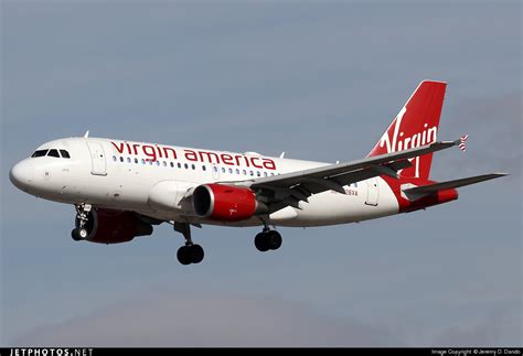 N526VA Airbus A319 112 Virgin America Jeremy D Dando JetPhotos