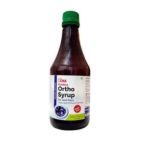 Rudraa Ortho Syrup For Joints Pain 450ML At Rs 225 Ayurvedic Joint