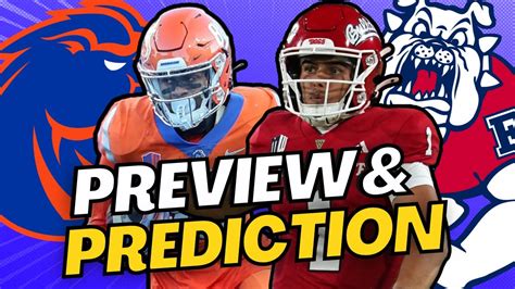 Boise State Vs Fresno State Preview And Prediction Youtube