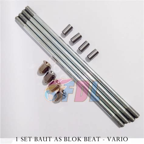 Set Baut Tusuk Sate Beat Baut Ancer Beat Vario Baut As Blok