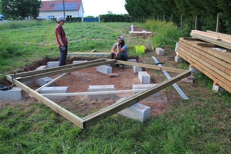 Comment Installer Un Abris De Jardin Sans Dalle