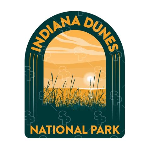 Sticker Pack 4298 Np Hues Indiana Dunes